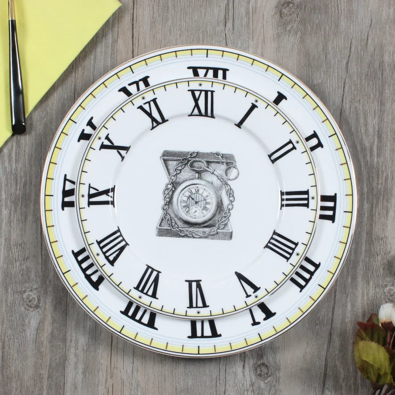 Ceramic Food Set - Tea, Coffee, Plates, and Dinner Utensils