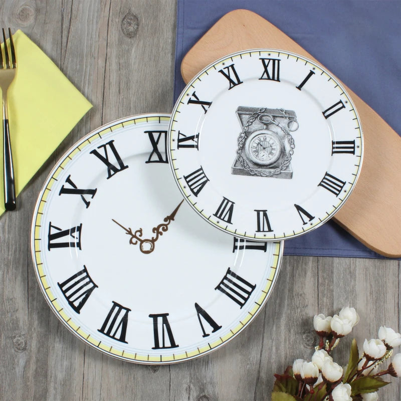 Ceramic Food Set - Tea, Coffee, Plates, and Dinner Utensils