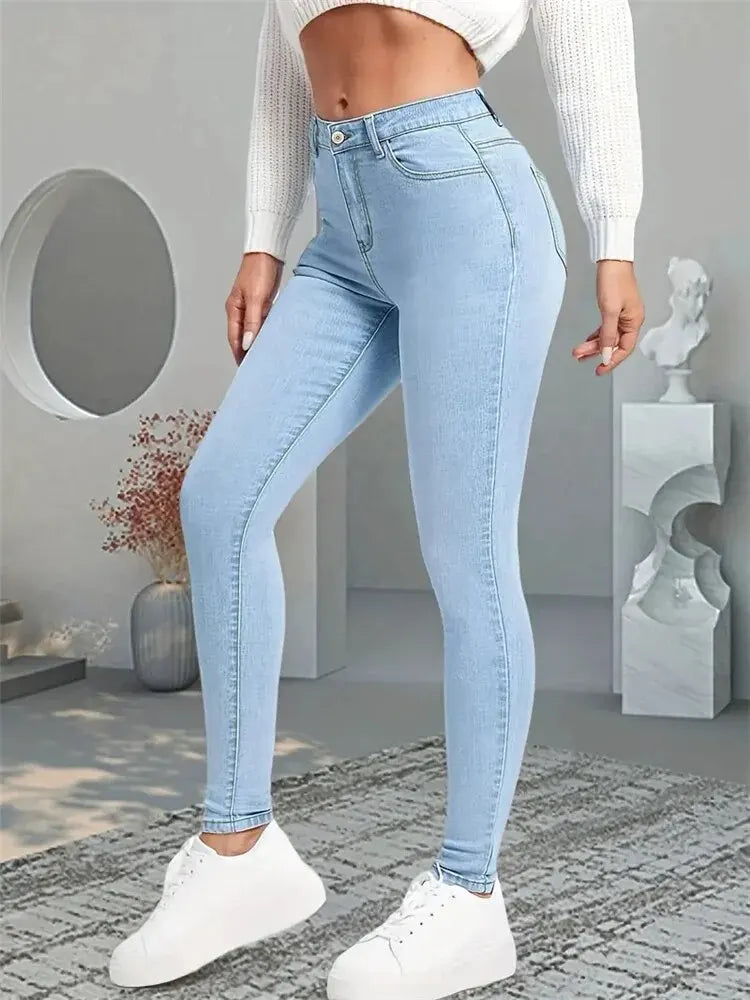 Women's Skinny Stretch Jeans, Slim Fit