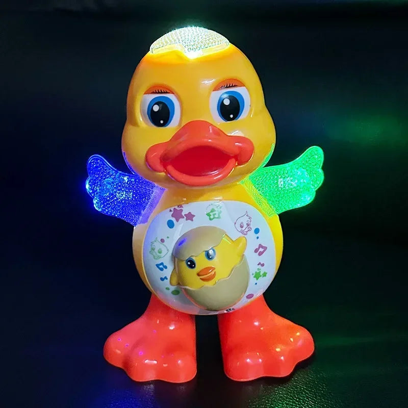 Electric Dancing Duck with Lights and Sound for Kids