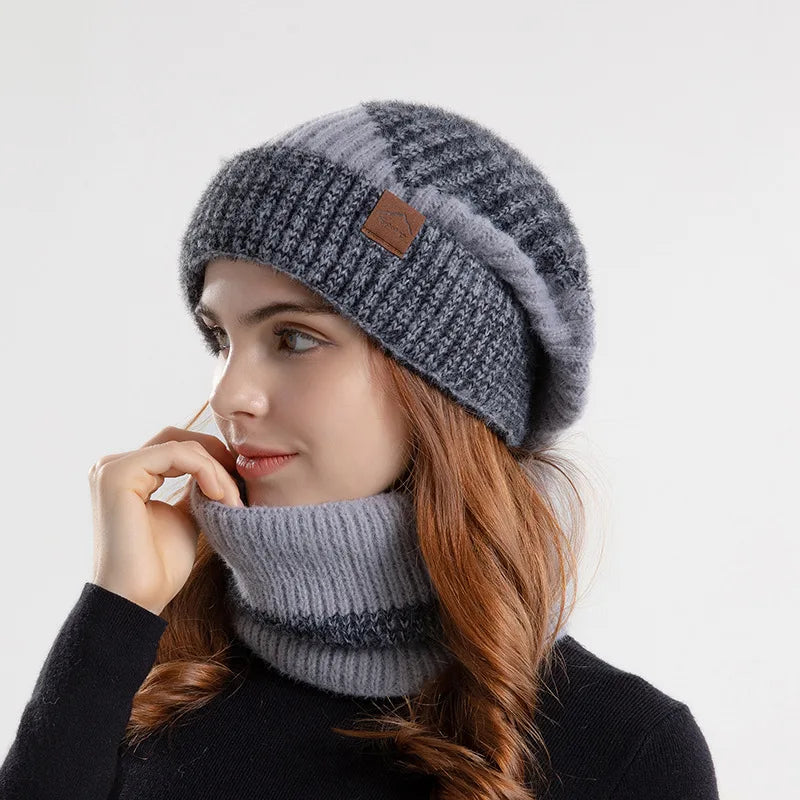 Women's Wool Hat with Ear Protection