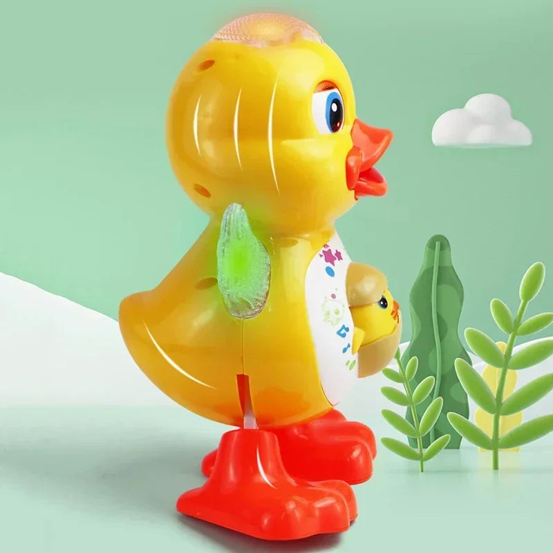Electric Dancing Duck with Lights and Sound for Kids