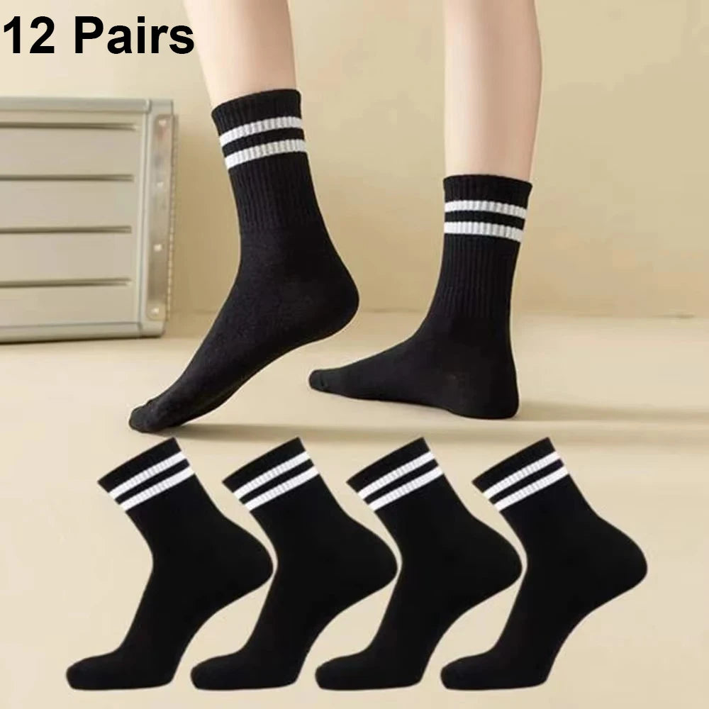 Women's Mid-Length Socks Pair Sets