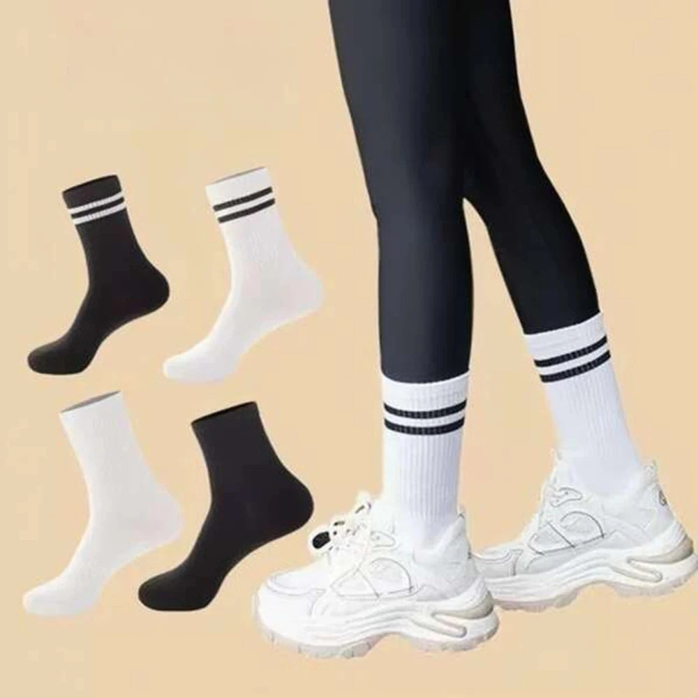Women's Mid-Length Socks Pair Sets