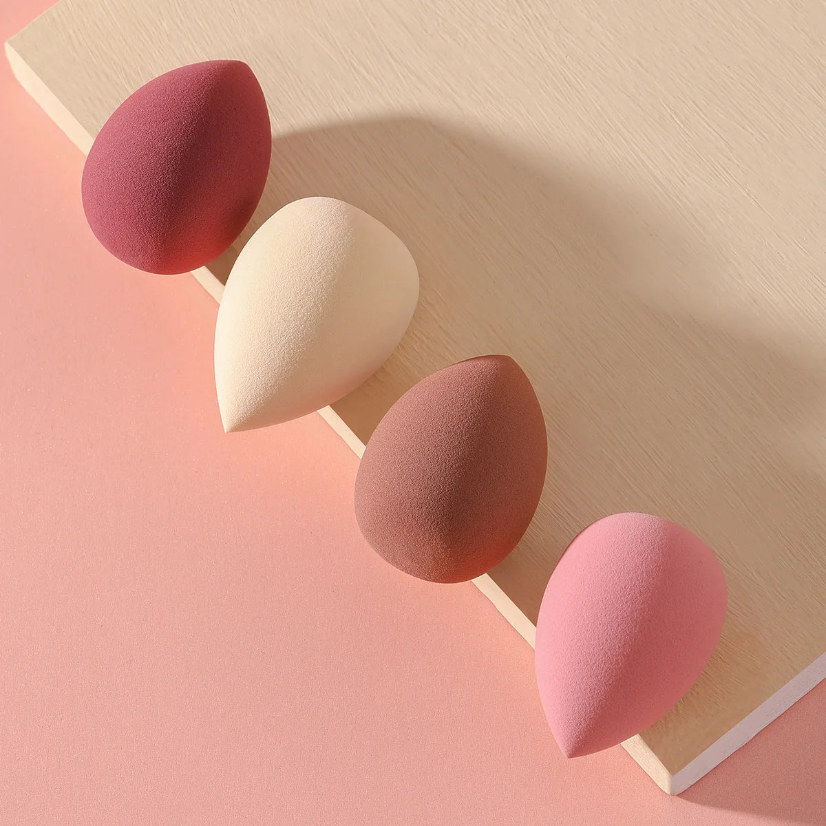 4 Pcs Makeup Sponge for Foundation Application