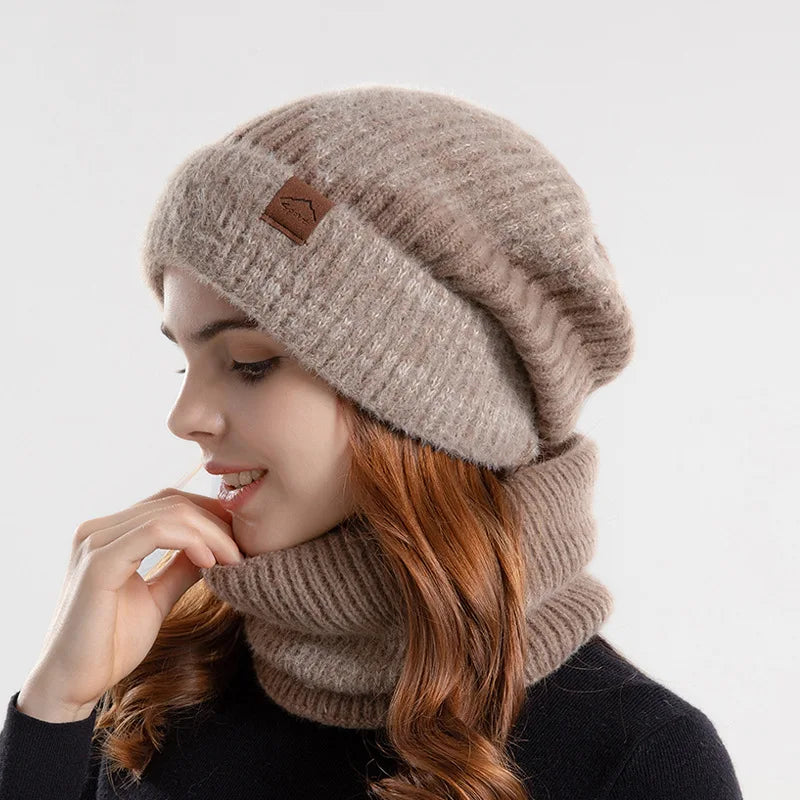 Women's Wool Hat with Ear Protection