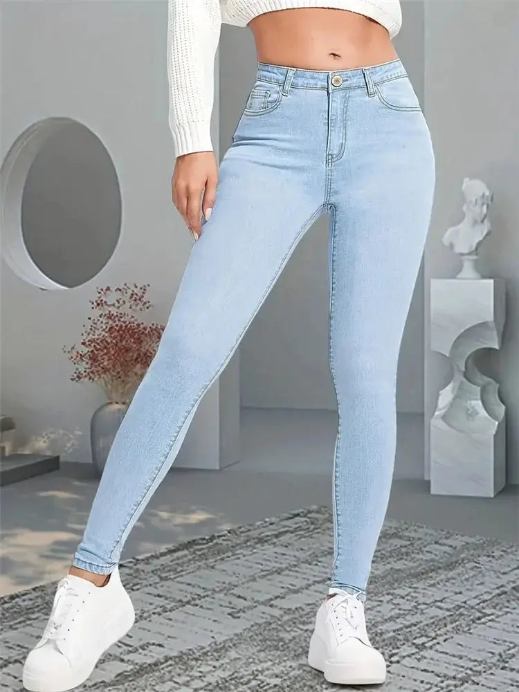Women's Skinny Stretch Jeans, Slim Fit