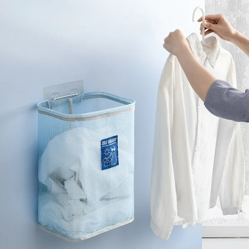 Foldable Wall Mounted Dirty Laundry Basket