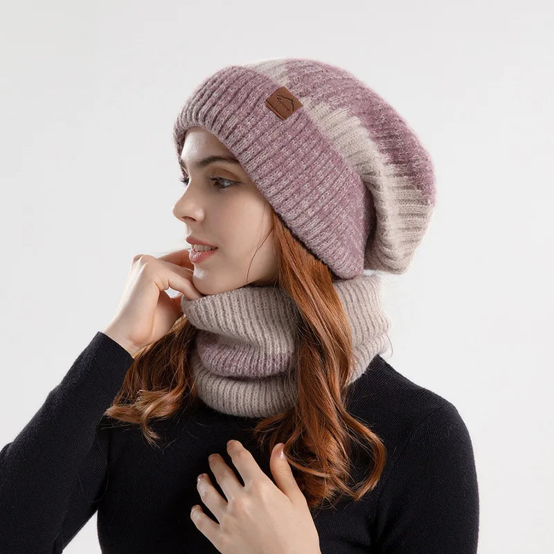 Women's Wool Hat with Ear Protection