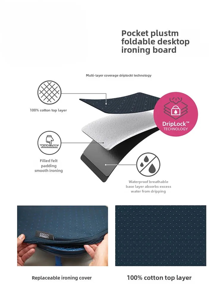 Portable Folding Tabletop Ironing Board