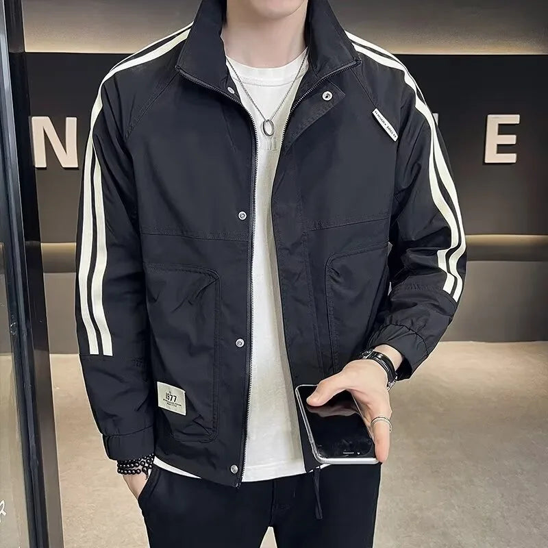 Men's Casual Windbreaker Jacket