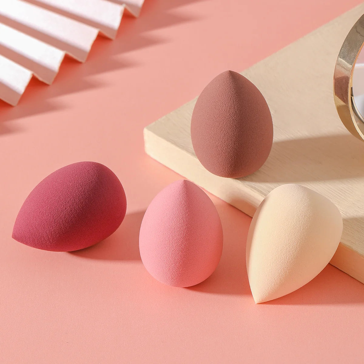 4 Pcs Makeup Sponge for Foundation Application