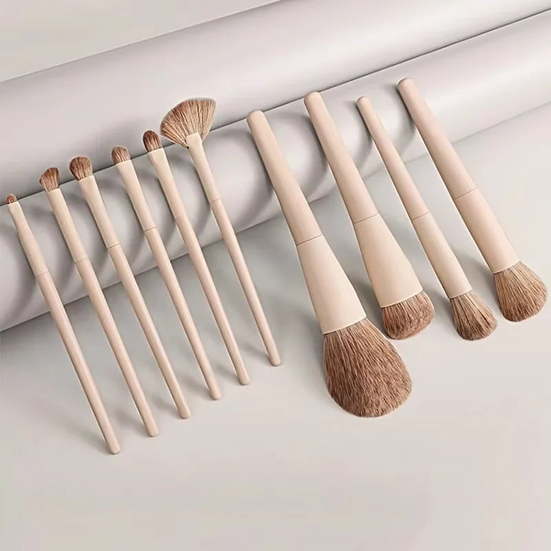 3 PCS Makeup Brushes Set with Case