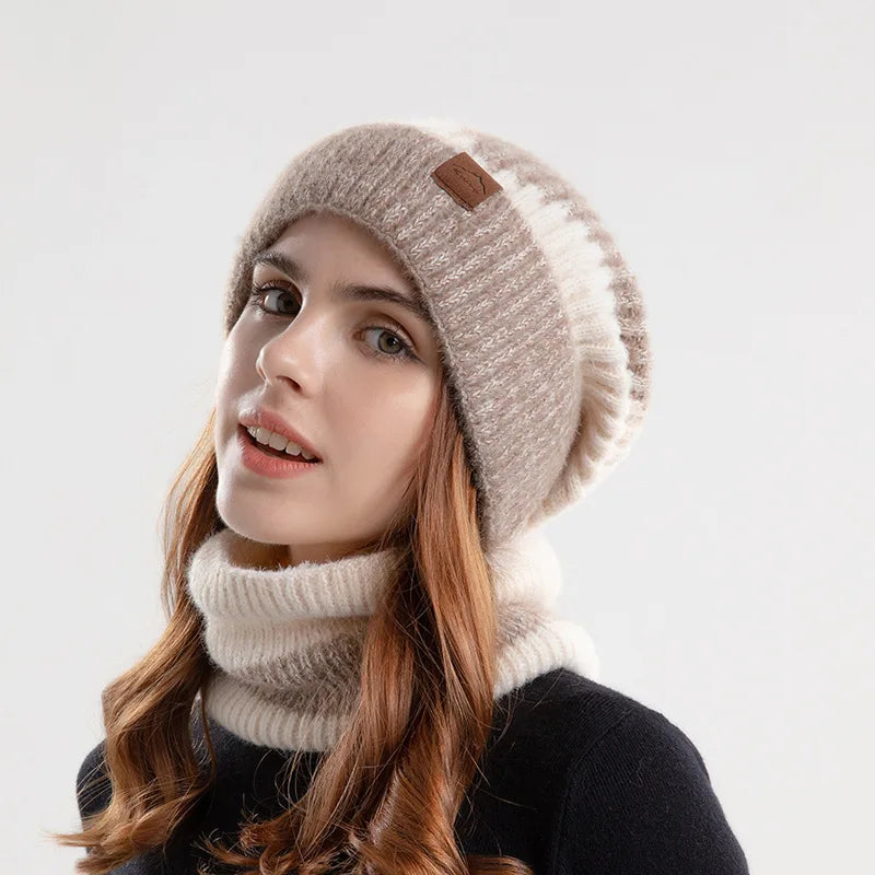 Women's Wool Hat with Ear Protection