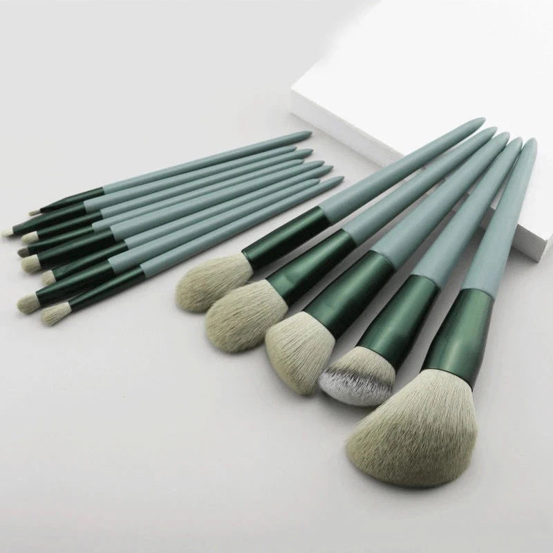 3 PCS Makeup Brushes Set with Case