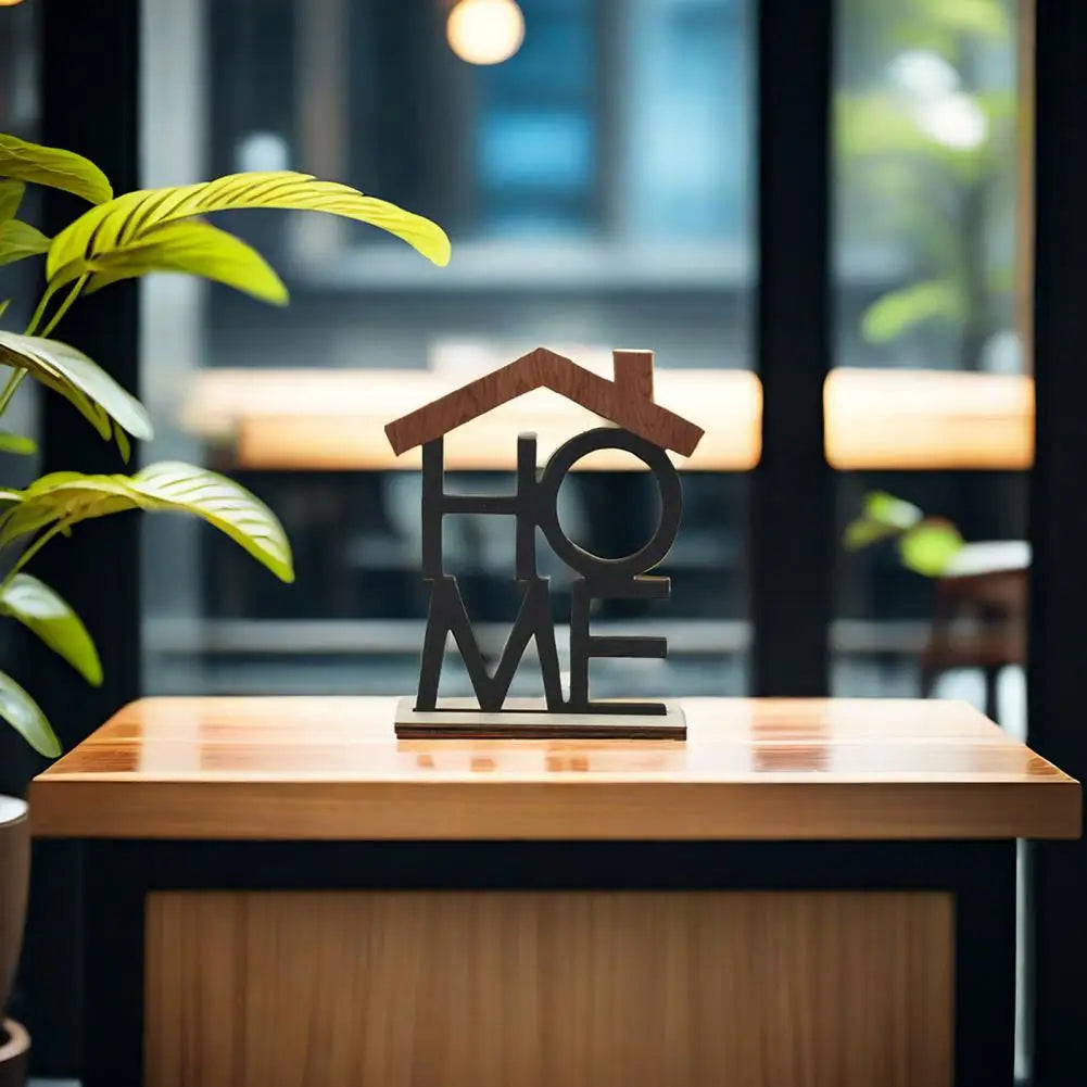 Wooden Desktop Decoration for Home and Office