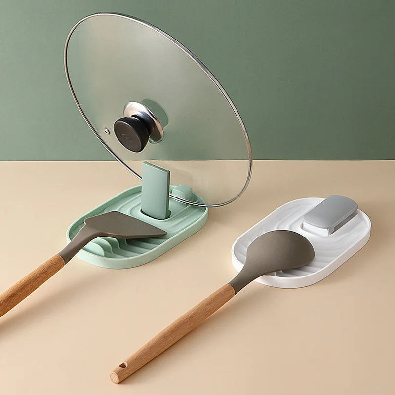 Spoon and Lid Holder for Kitchen