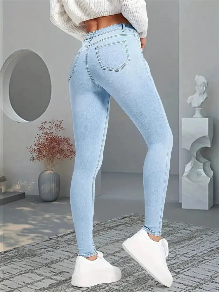 Women's Skinny Stretch Jeans, Slim Fit