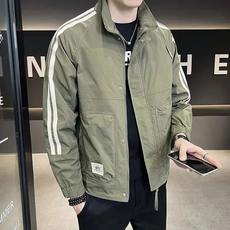 Men's Casual Windbreaker Jacket