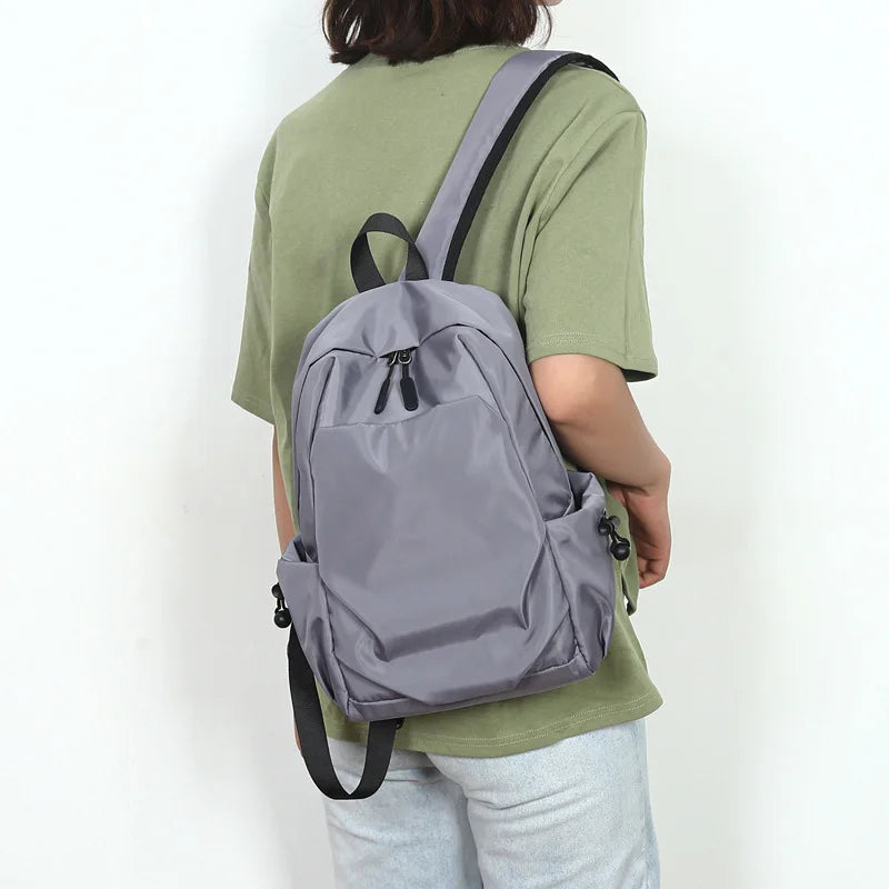 Small Men's Backpack Waterproof Canvas