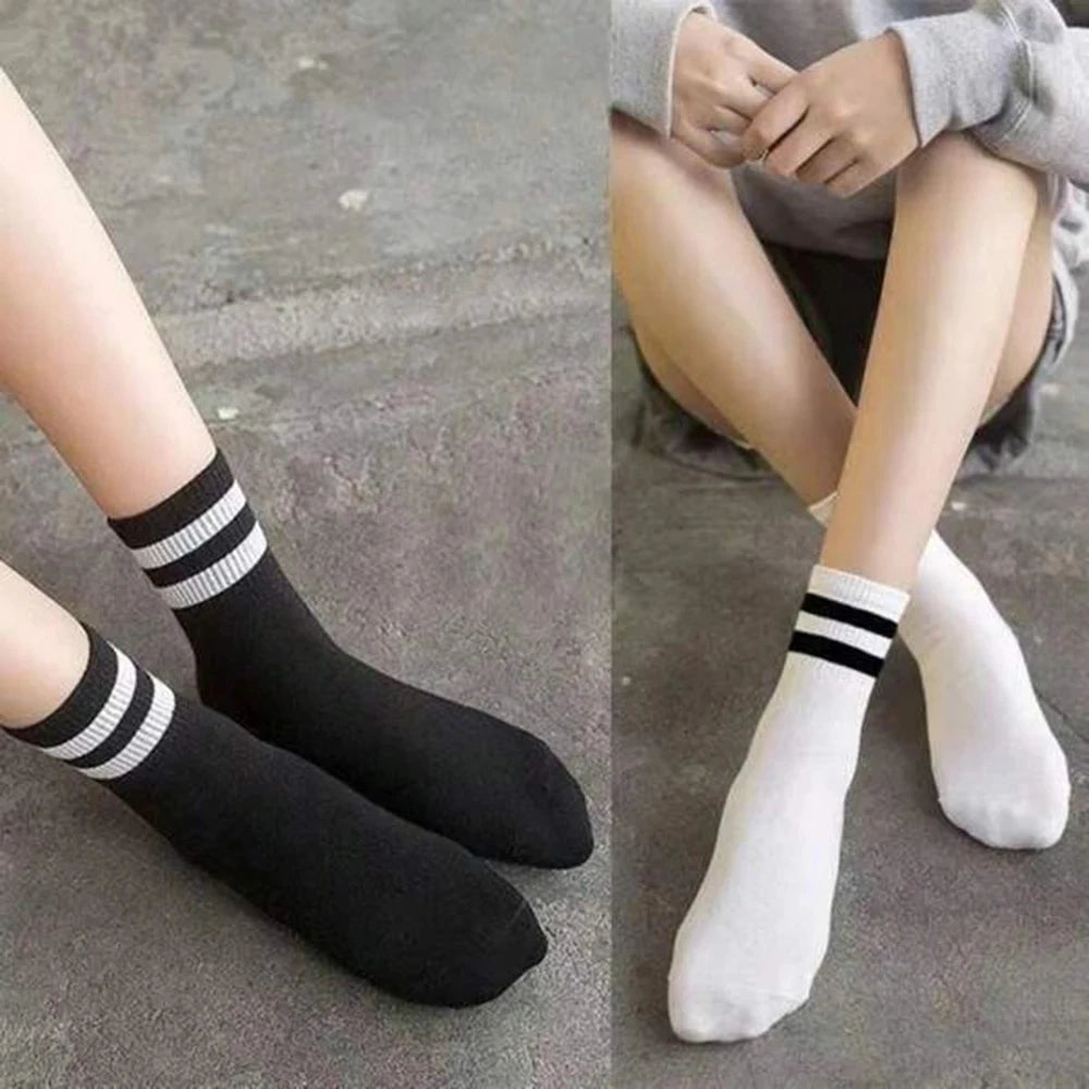 Women's Mid-Length Socks Pair Sets