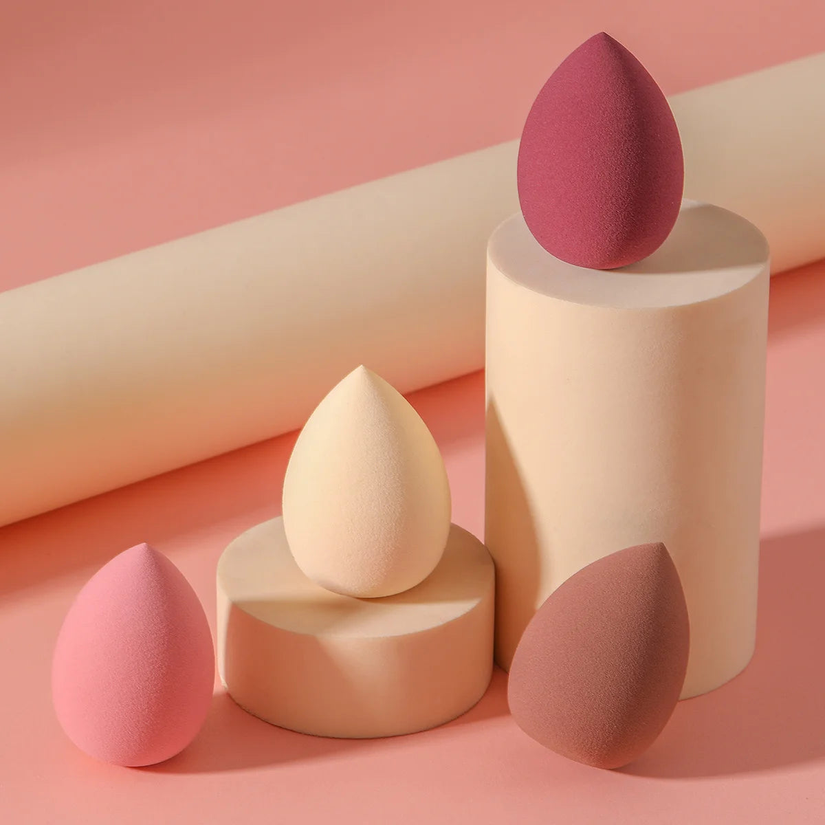 4 Pcs Makeup Sponge for Foundation Application
