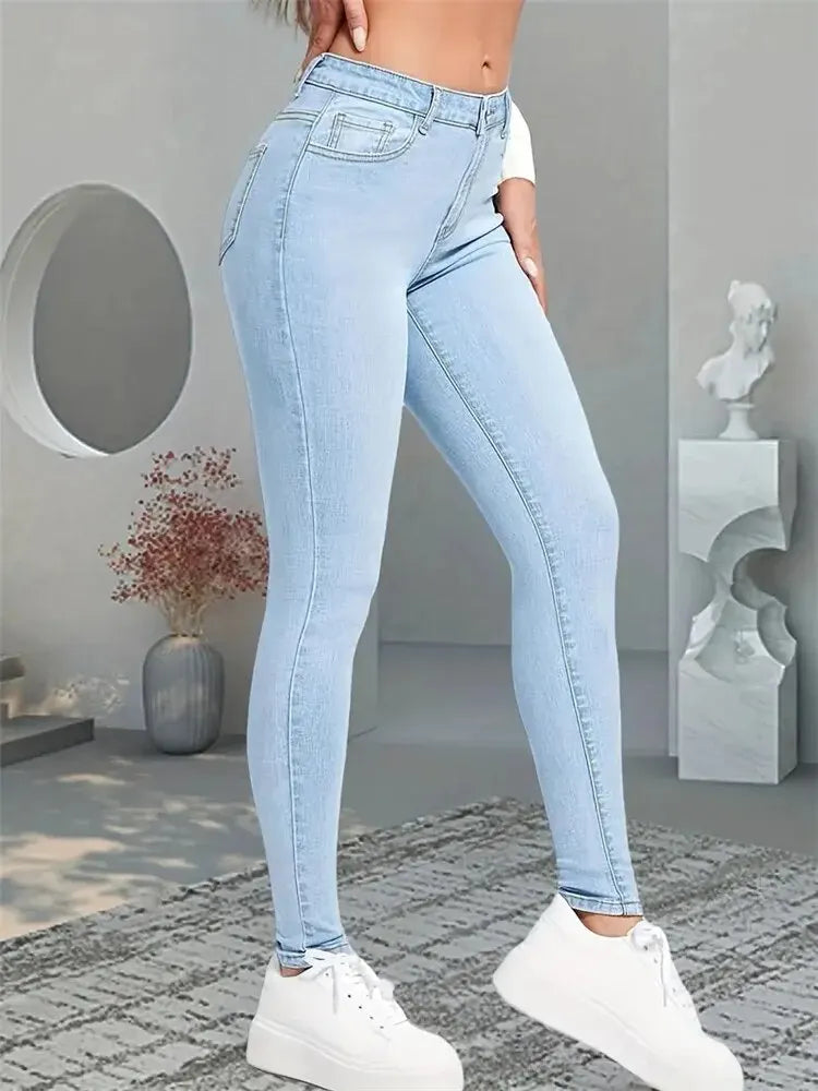 Women's Skinny Stretch Jeans, Slim Fit