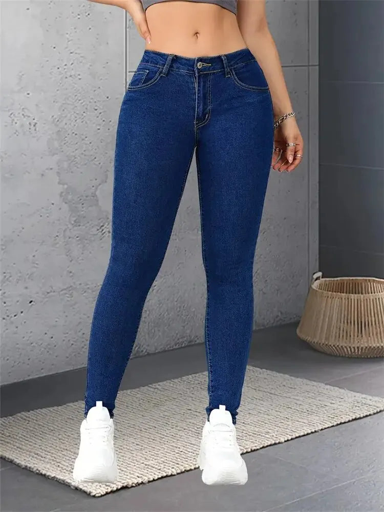 Women's Skinny Stretch Jeans, Slim Fit