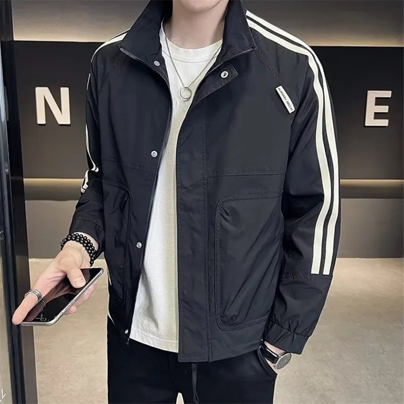 Men's Casual Windbreaker Jacket