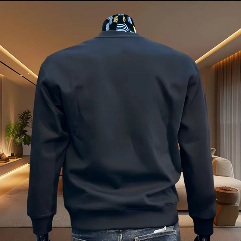 Men's California Black Pullover Sweatshirt Without Hood