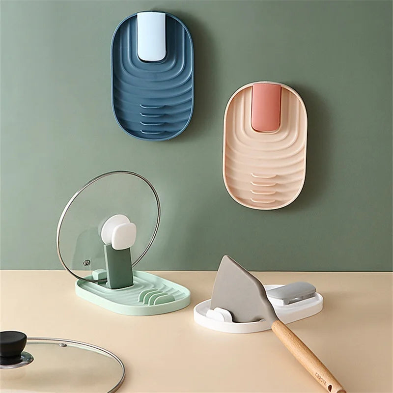 Spoon and Lid Holder for Kitchen