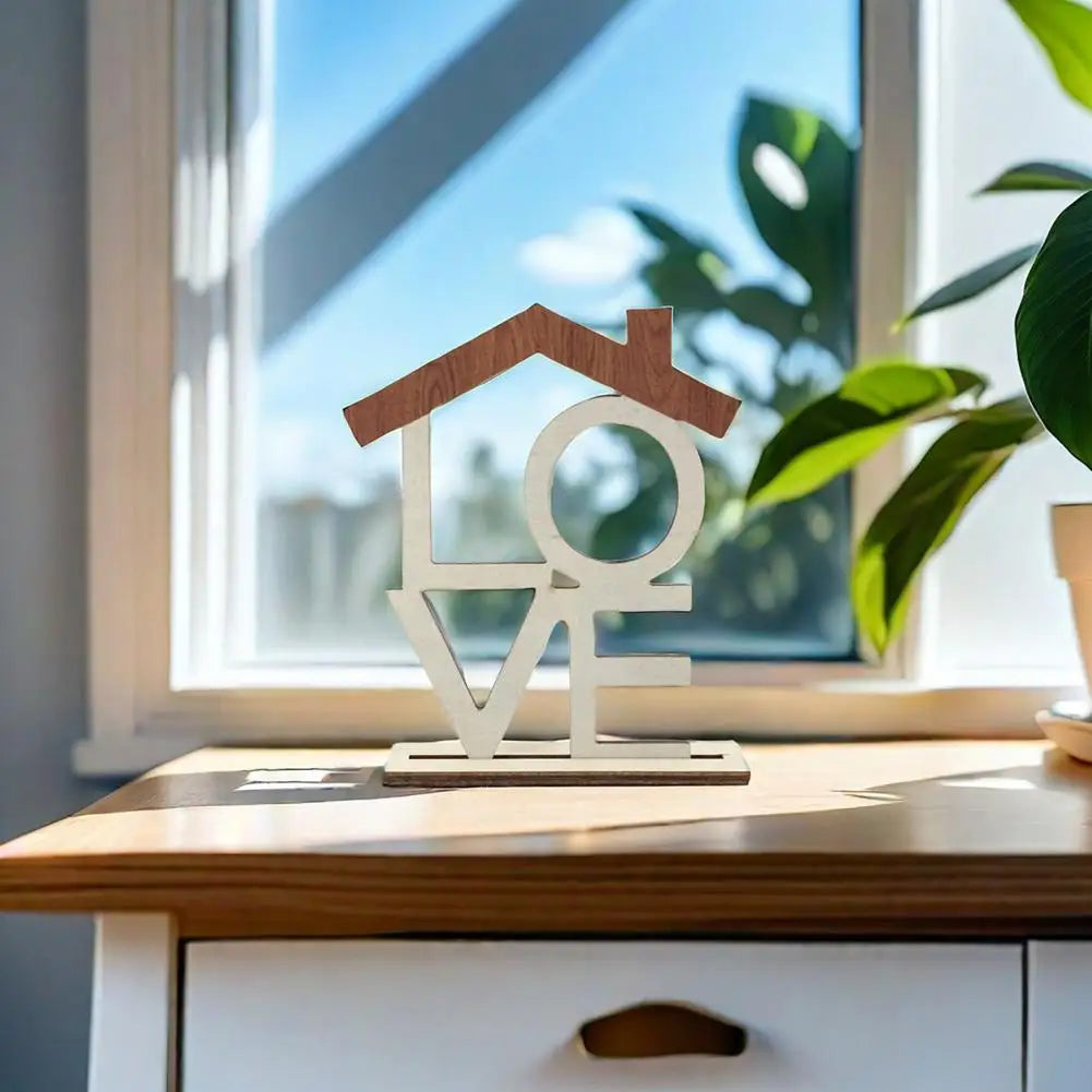 Wooden Desktop Decoration for Home and Office