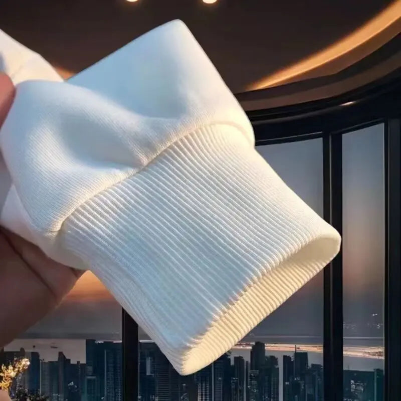 California White Men's Pullover Sweatshirt Without Hood