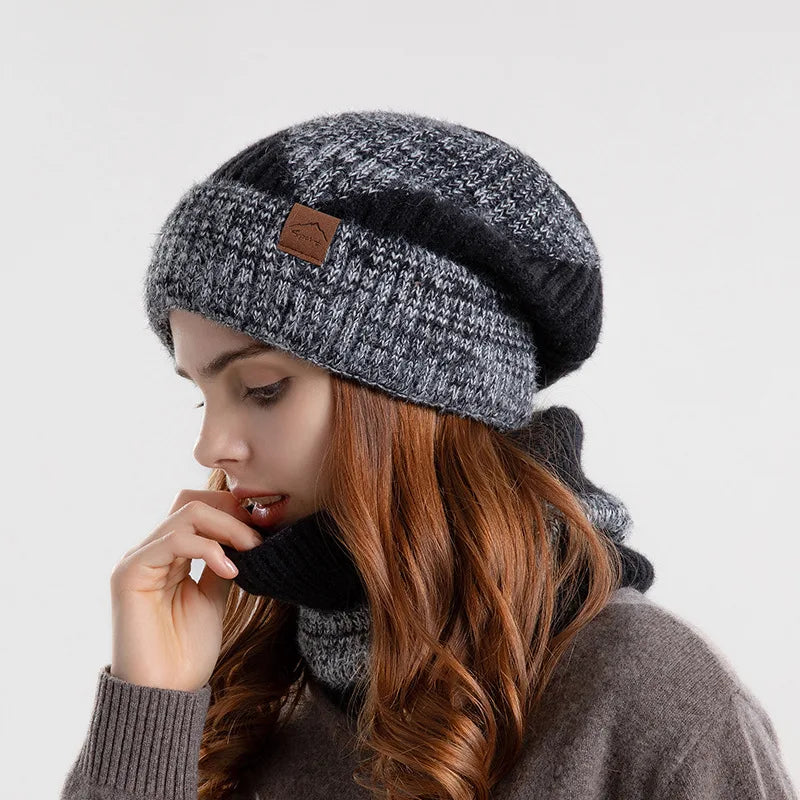 Women's Wool Hat with Ear Protection